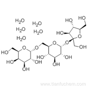 alpha-D-Glucopyranoside, beta-D-fructofuranosyl O-alpha-D-galactopyranosyl-(1.fwdarw.6)-, pentahydrate CAS 17629-30-0